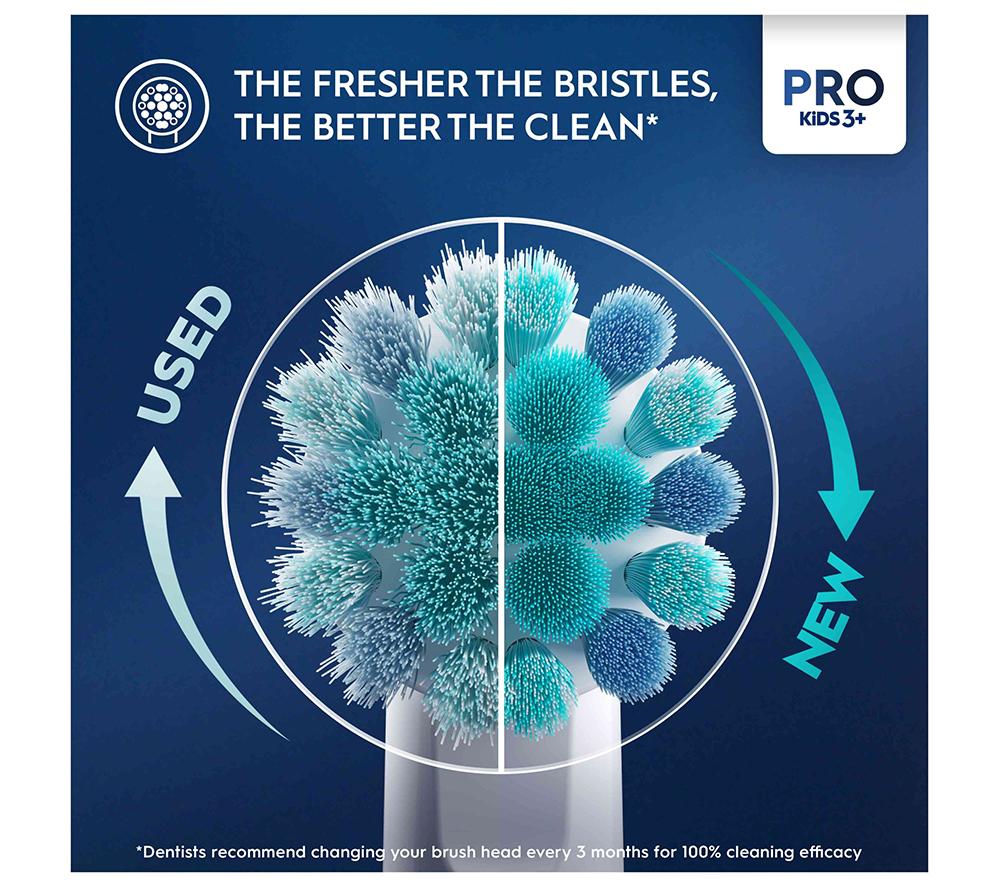 ORAL-B Pro Kids Disney Lion King Replacement Toothbrush Head - Pack of 4 image number 6 of 7