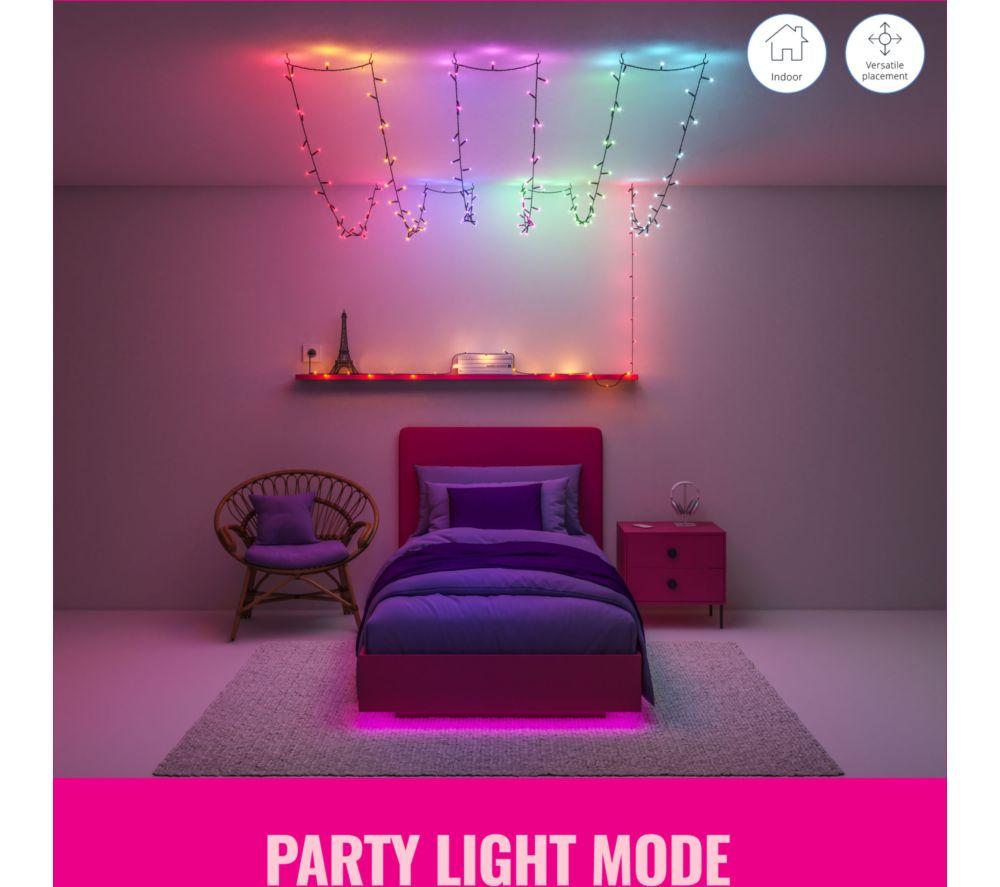 WIZ Smart Fairy Lights - Multicolour image number 7 of 10