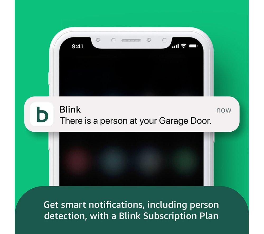 BLINK Mini 2 Full HD 1080p WiFi Security Camera with Weather Resistant Adapter - Black image number 4 of 7