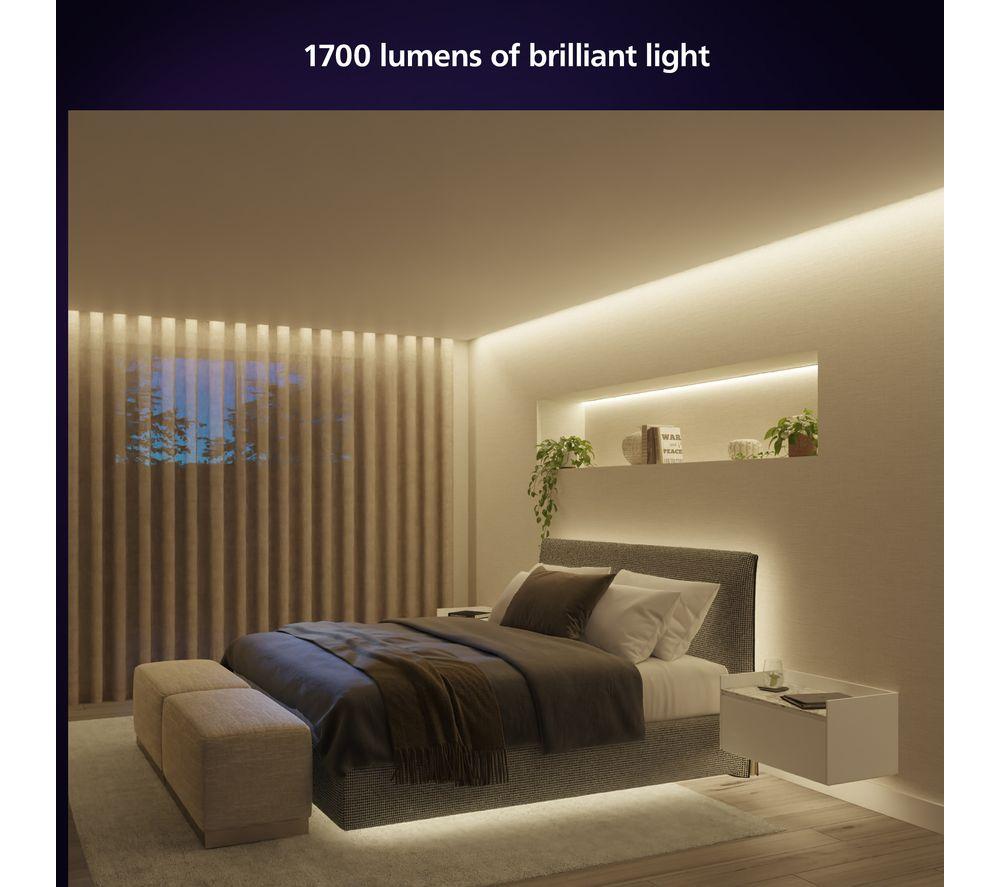 PHILIPS HUE White & Colour Ambiance Smart LED Lightstrip - 3 m image number 3 of 8