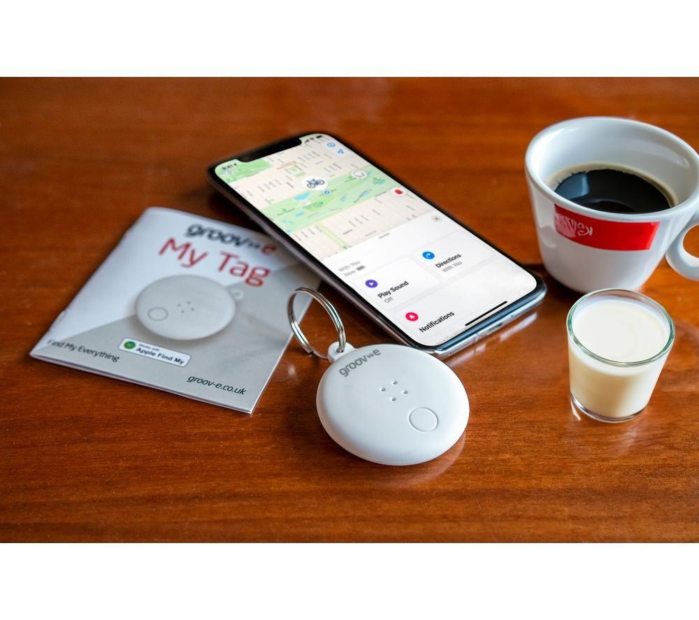 GROOV-E My Tag Smart Tracker - White image number 2 of 5