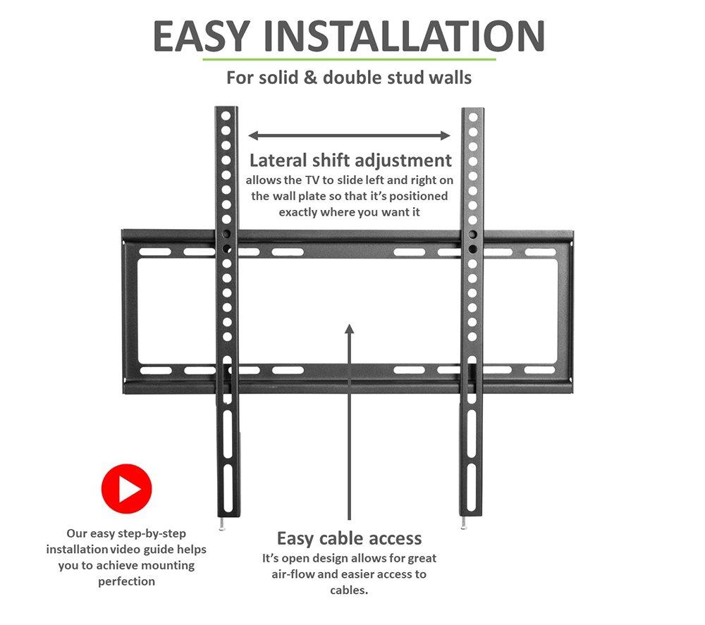 TECH ART TA-GO4 Fixed 32-55" TV Bracket image number 8 of 9