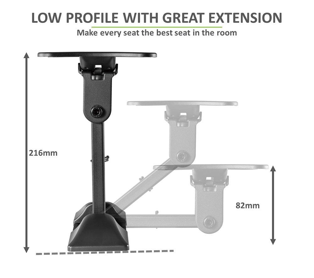 TECH ART TA-GO32B Full Motion 13 - 27" TV Bracket image number 7 of 10