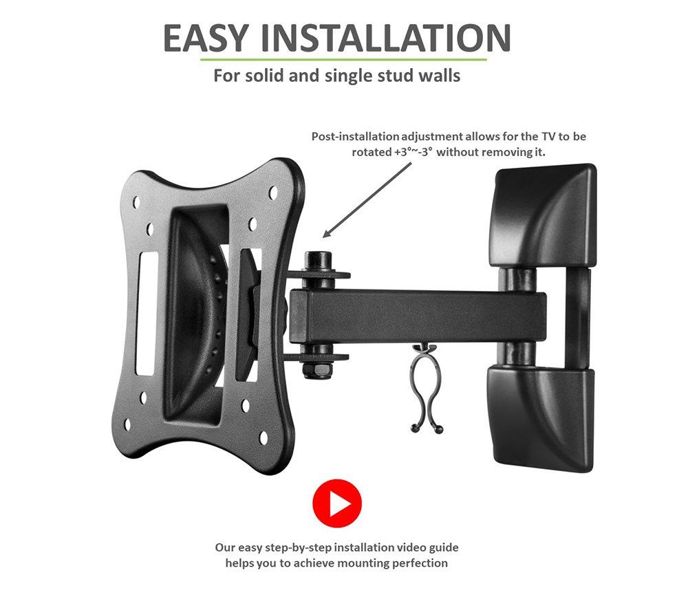 TECH ART TA-GO32B Full Motion 13 - 27" TV Bracket image number 8 of 10