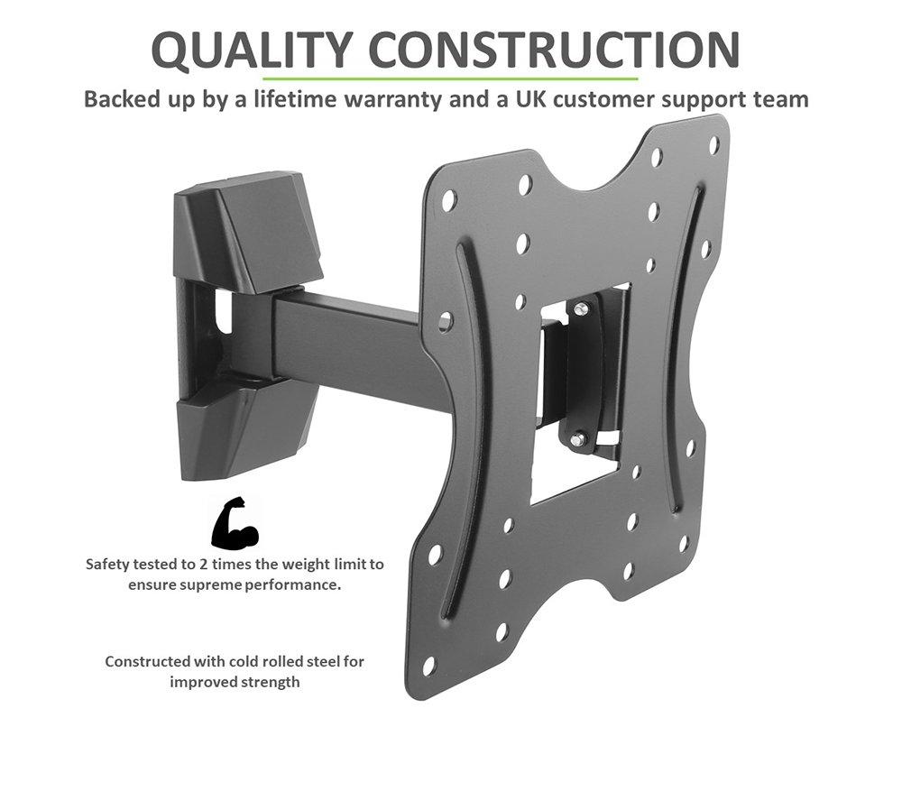 TECH ART TA-GO522B Full Motion 23 - 43" TV Bracket image number 5 of 8