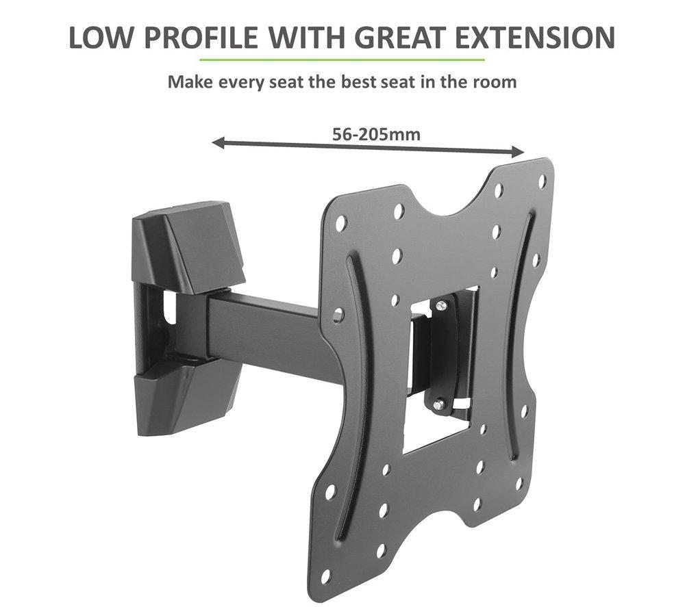 TECH ART TA-GO522B Full Motion 23 - 43" TV Bracket image number 6 of 8