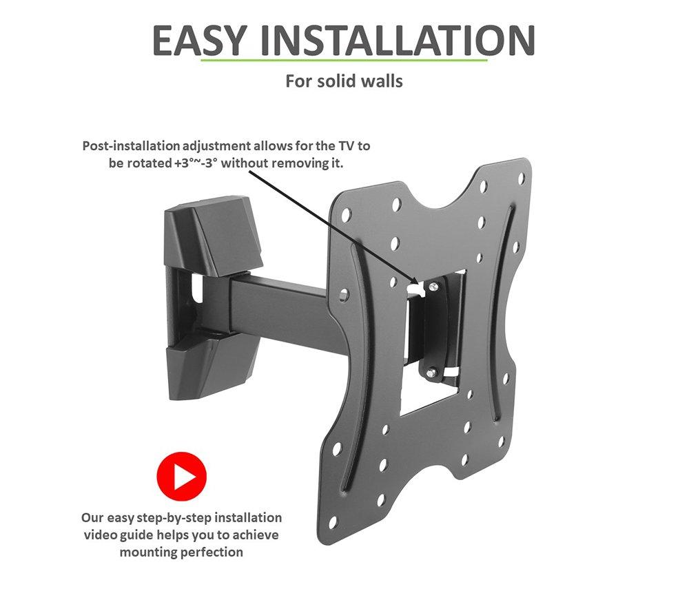 TECH ART TA-GO522B Full Motion 23 - 43" TV Bracket image number 7 of 8