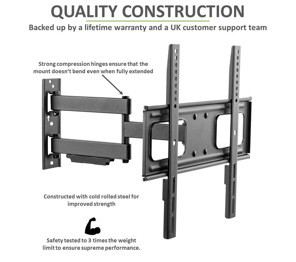TECH ART TA-GO10ES Full Motion 32 - 55" TV Bracket image number 7 of 12