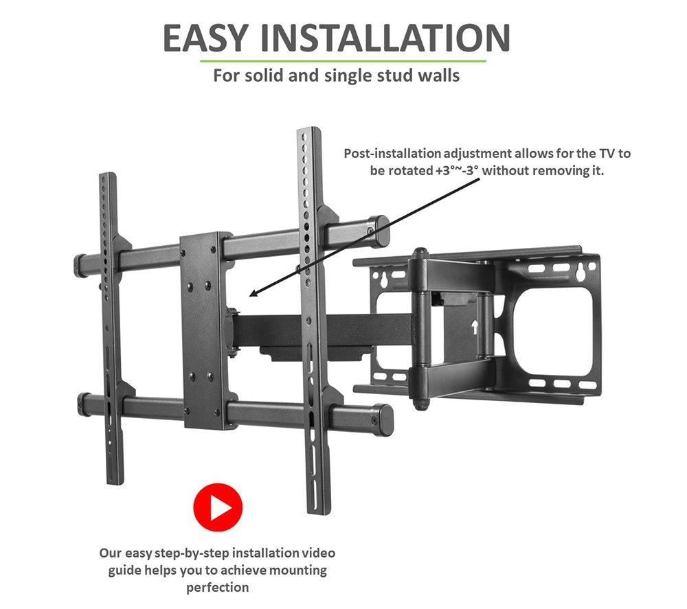 TECH ART TA-GO77 Full Motion 37-80" TV Bracket image number 10 of 11