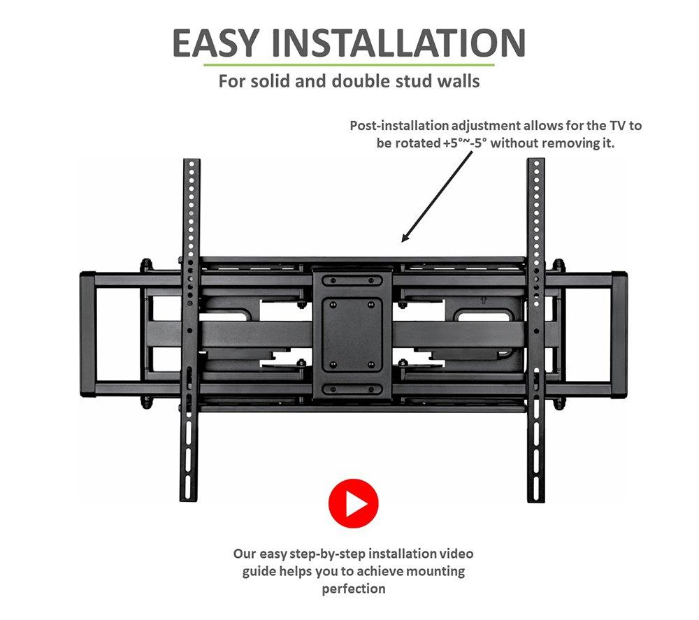 TECH ART TA-GO120FM Full Motion 60 - 120" TV Bracket image number 11 of 12
