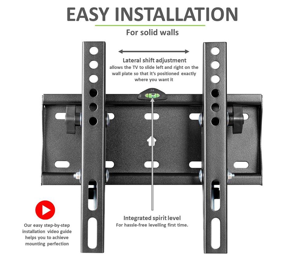 TECH ART TA-GO16 Tilt 23-43" TV Bracket image number 6 of 8