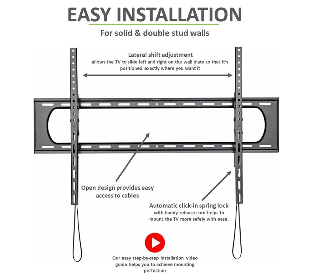 TECH ART TA-GO120T Tilt 60-120" TV Bracket image number 10 of 11