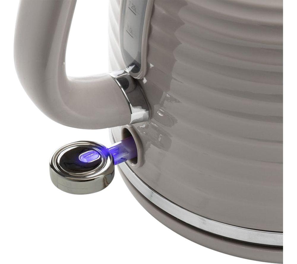 DAEWOO Sienna SDA2566GE Jug Kettle and 4-Slice Toaster Bundle - Taupe image number 3 of 8