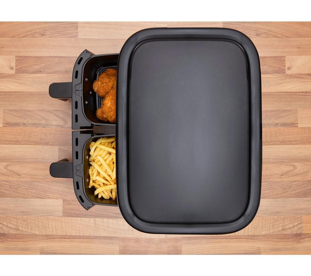 SWAN Vortx SD10518BLK Dual Air Fryer - Black image number 6 of 8