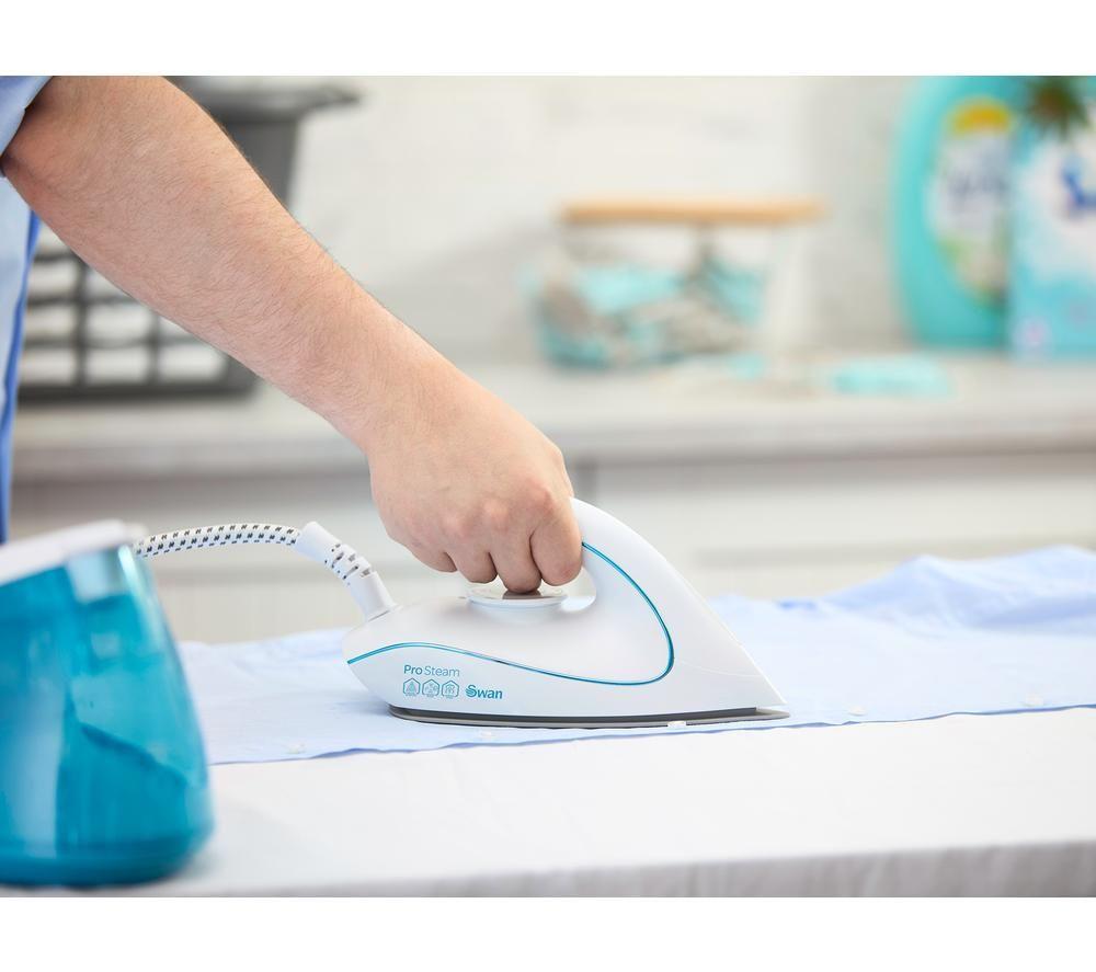 SWAN SI12051AQ Steam Generator Iron - Aqua image number 8 of 12