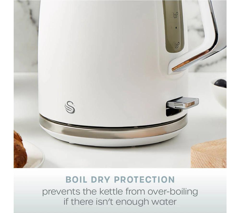 SWAN Serenity SK14017WHT Jug Kettle - White image number 5 of 9