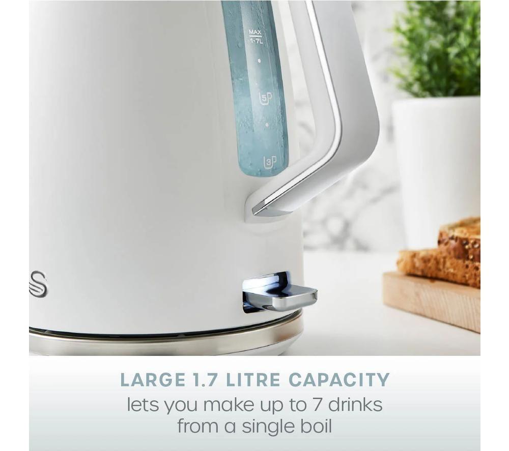 SWAN Serenity SK14017WHT Jug Kettle - White image number 6 of 9