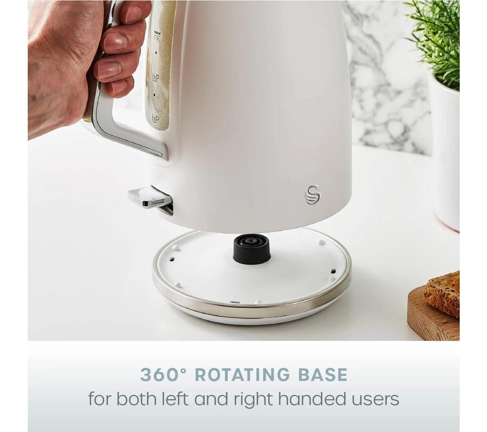 SWAN Serenity SK14017WHT Jug Kettle - White image number 7 of 9