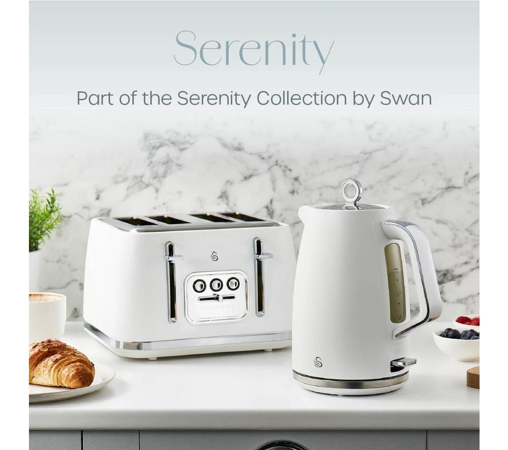 SWAN Serenity SK14017WHT Jug Kettle - White image number 8 of 9
