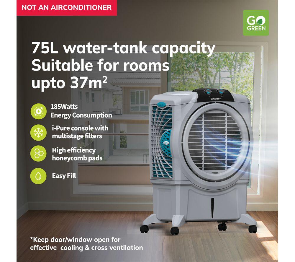 SYMPHONY Sumo 75XL Air Cooler - Grey image number 6 of 7