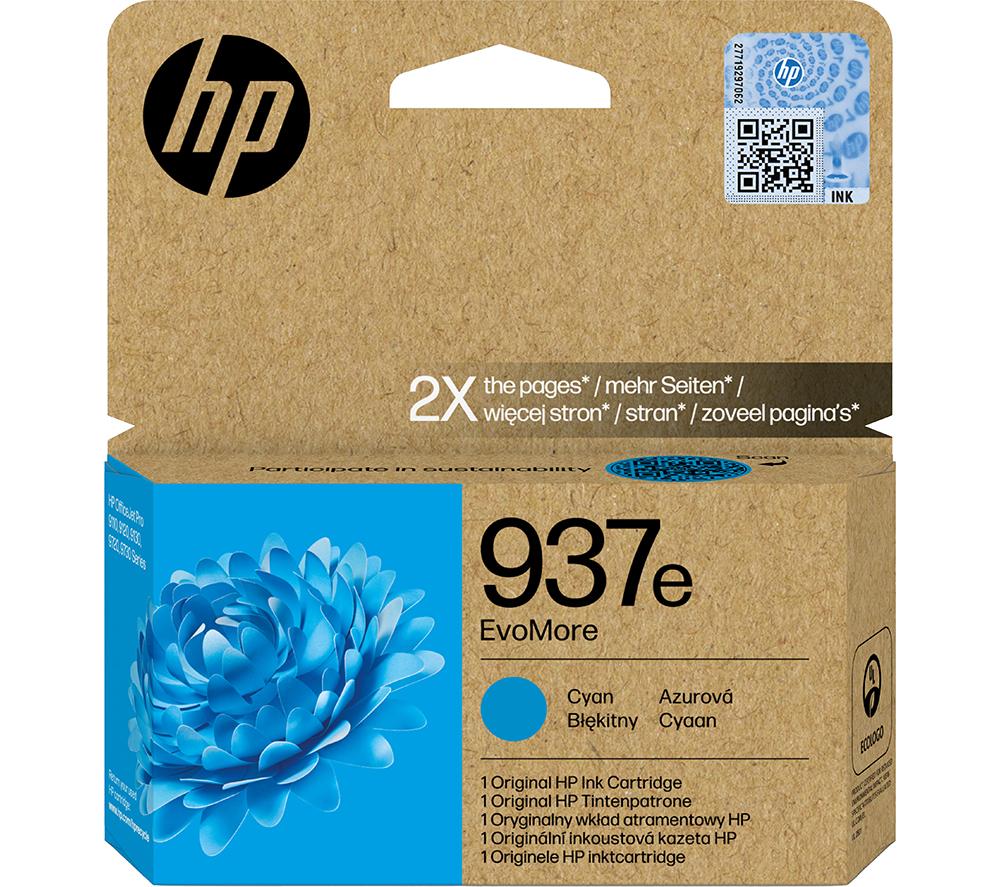 Hp 937E Evomore Cyan Ink Cartridge, Cyan