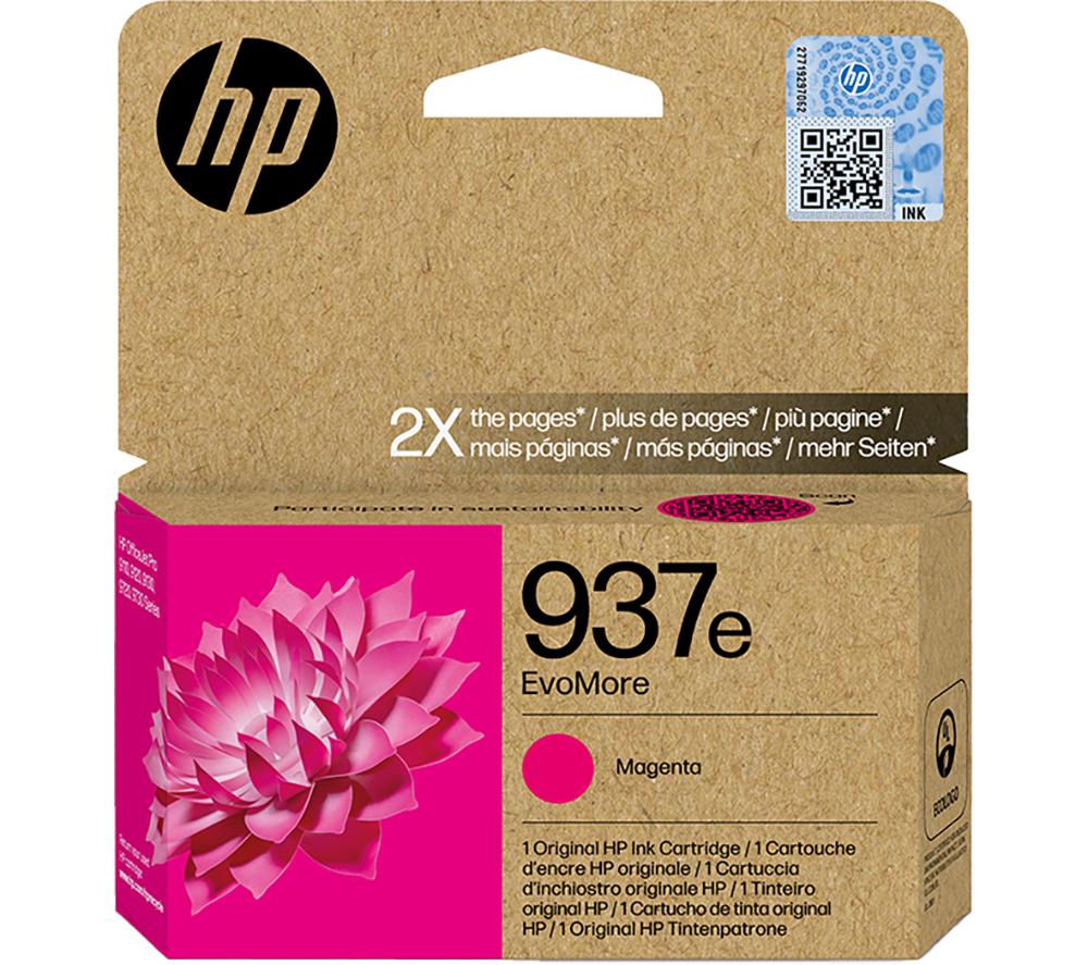 Hp 937E Evomore Magenta Ink Cartridge, Magenta