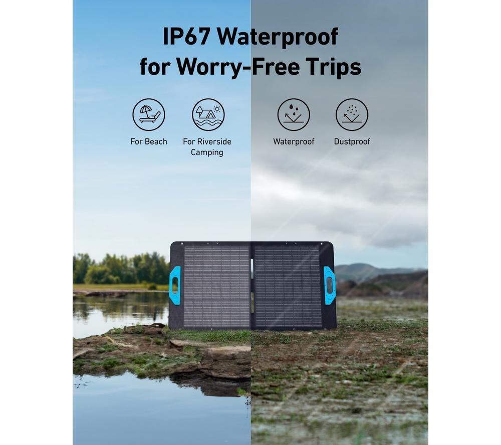 Buy ANKER SOLIX PS100 Portable Solar Panel | Currys