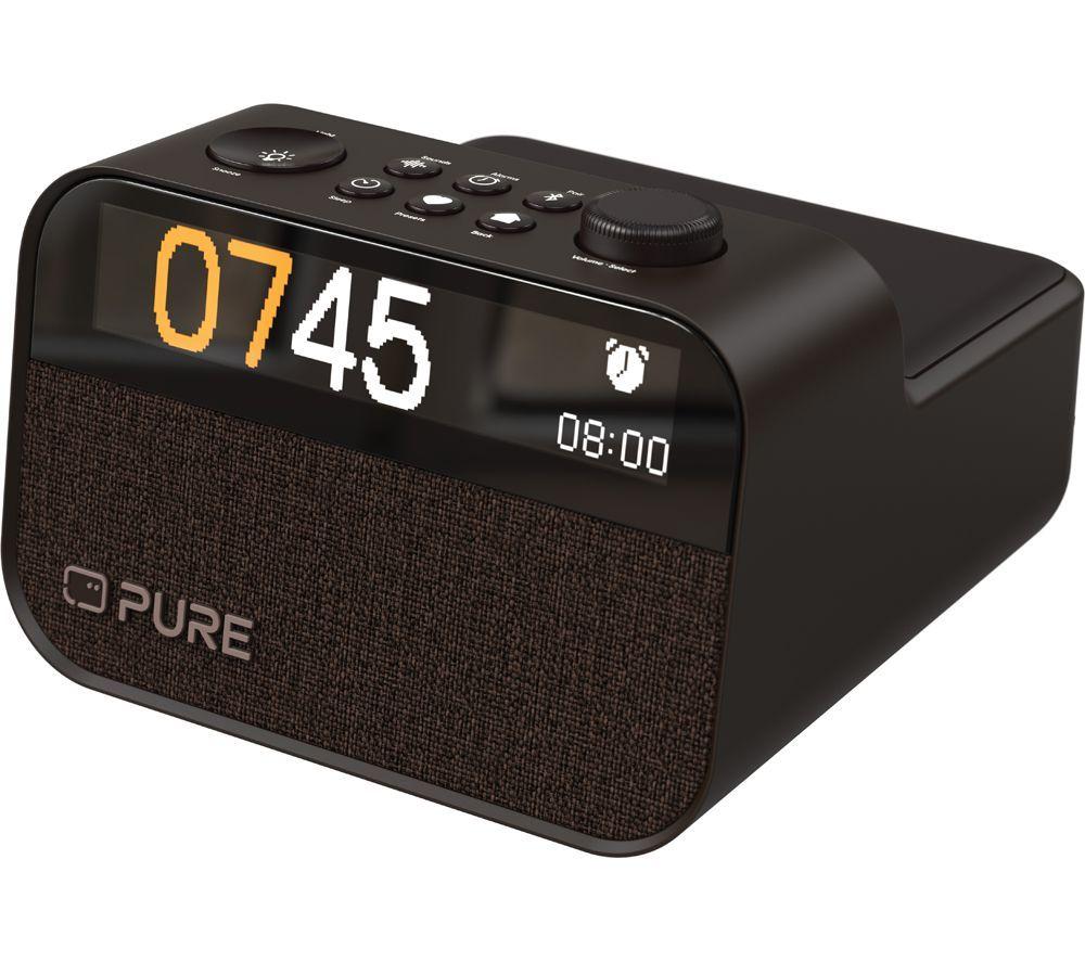 PURE Moment Charge DAB+/FM Bluetooth Radio - Coffee Black image number 3 of 3