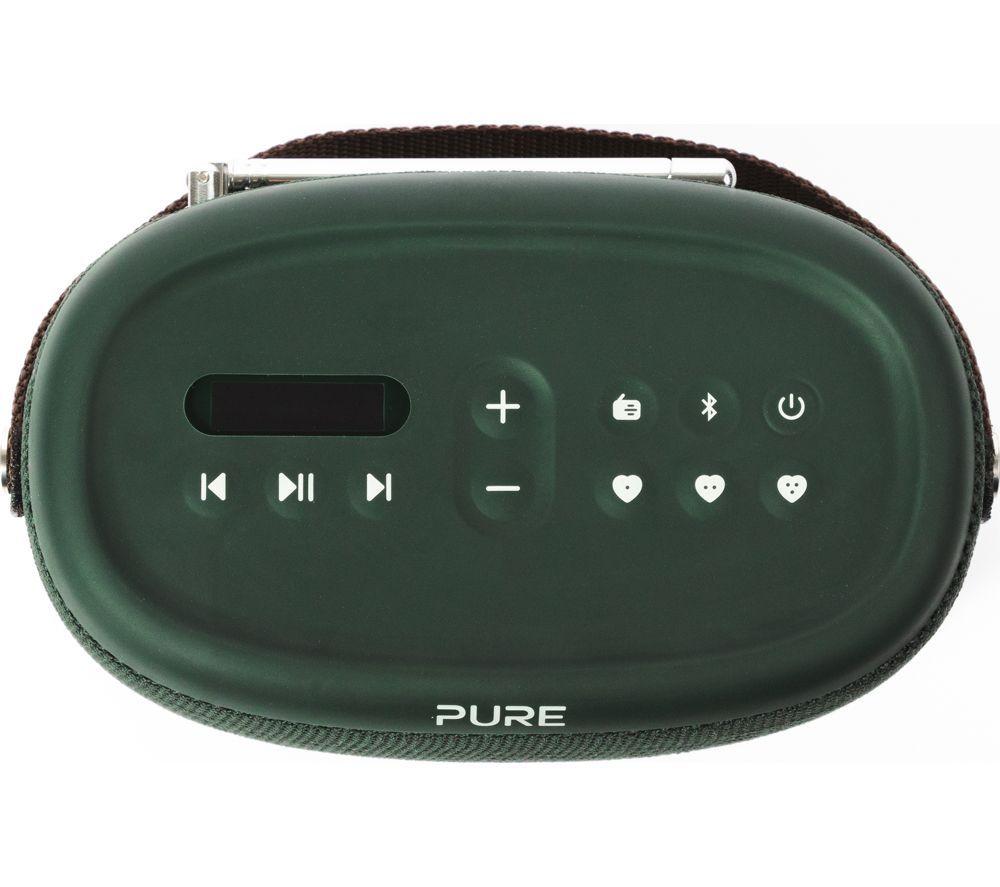 PURE Woodland Portable DAB+/FM Bluetooth Radio - Green image number 3 of 3