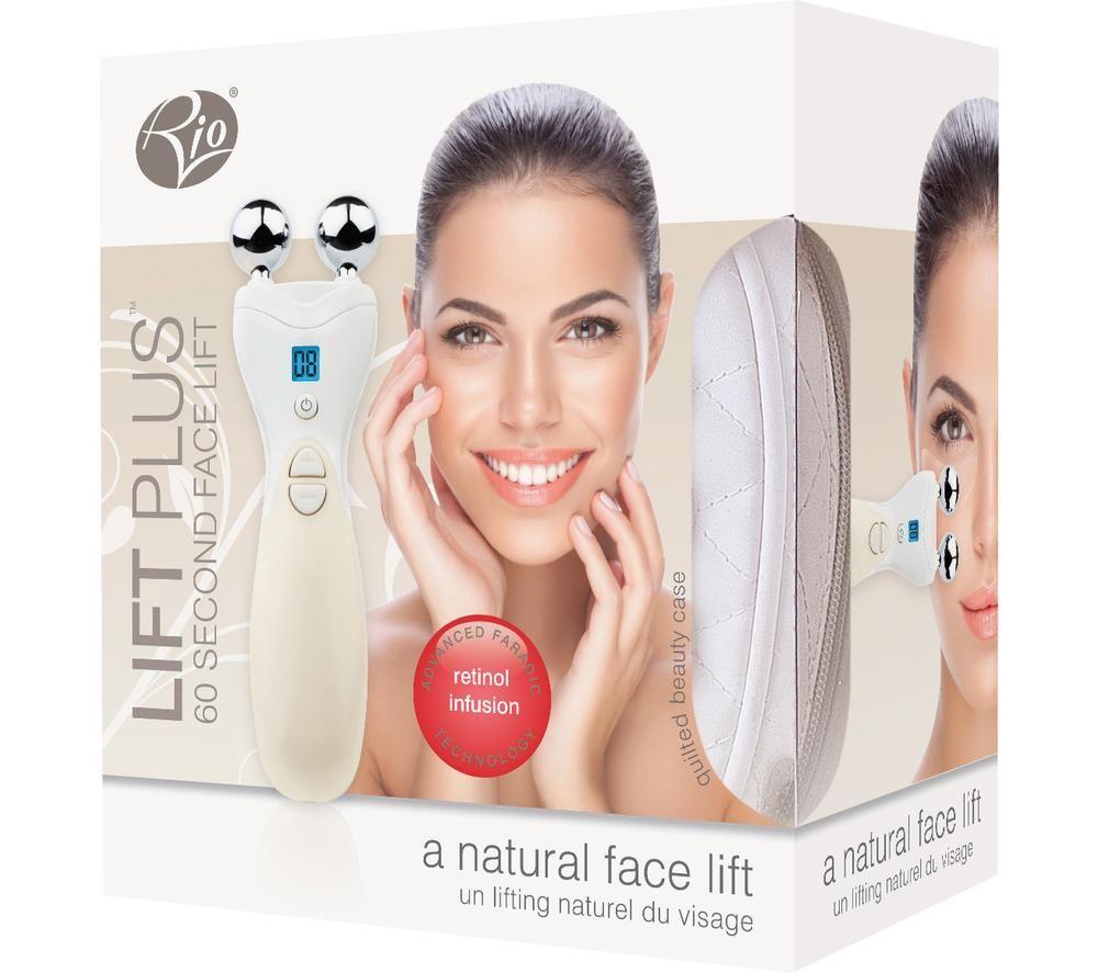 RIO Lift Plus FALI6 Electronic Muscle Stimulator - Beige & White image number 7 of 7