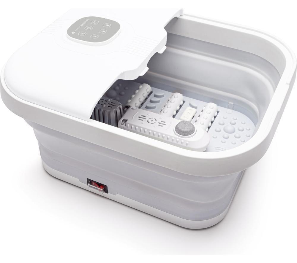 RIO FTBH13 Deluxe Foldaway Foot Spa & Massager - White image number 3 of 4