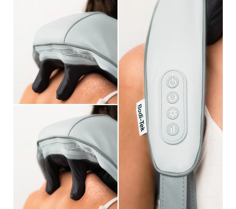 BODI-TEK BT-MANI Neck & Shoulder Massager - Black & Cream image number 6 of 9