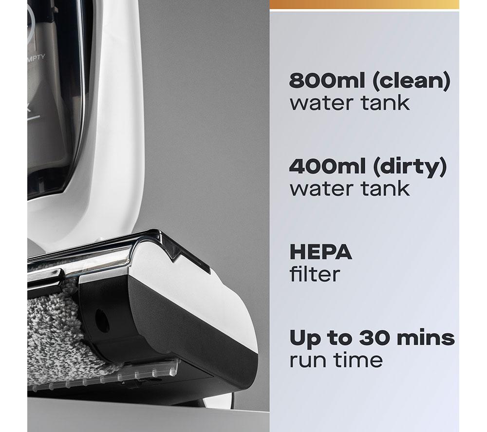 DAEWOO Hurricane FLR00163GE Upright Bagless Vacuum Cleaner - Black & White image number 2 of 9