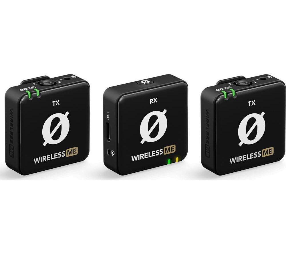 RODE Wireless ME Microphone Dual System - Black image number 2 of 2