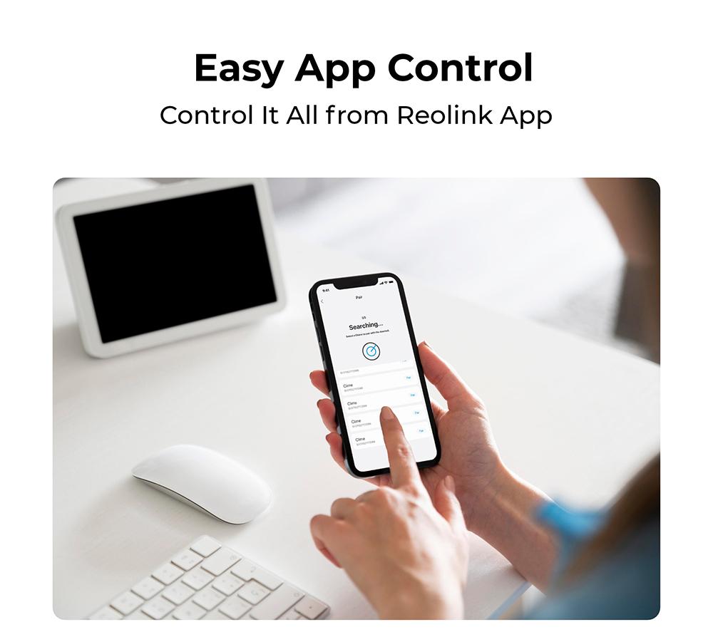REOLINK D340B 2K WiFi Battery Video Doorbell, Chime & 64 GB Memory Card - Black image number 10 of 11
