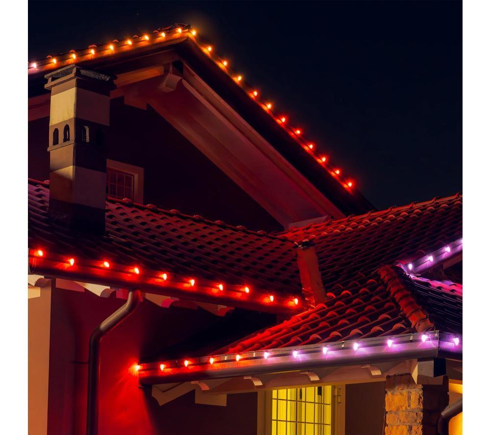 TWINKLY Generation II Smart LED String Lights - C9, 80 bulbs image number 3 of 8
