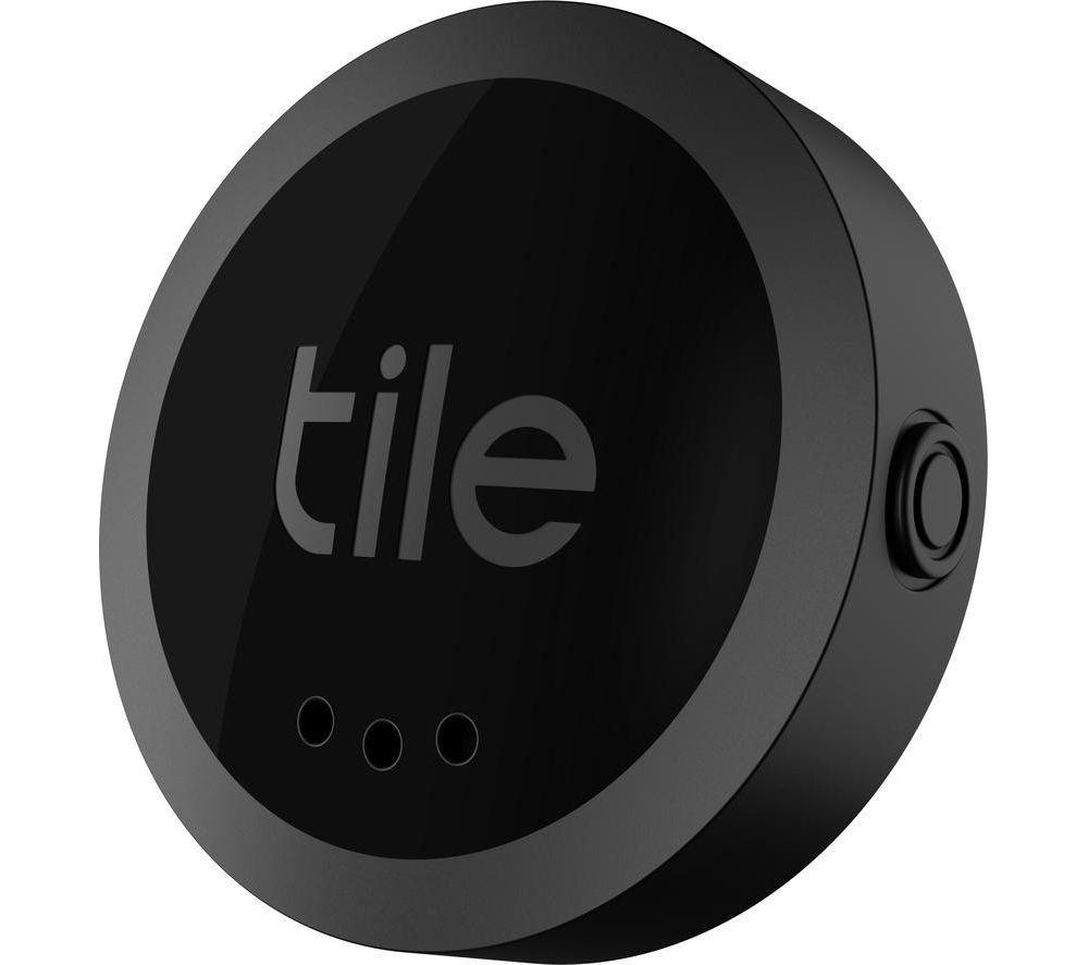 TILE Mate Essentials (2022) Bluetooth Tracker Bundle - Black, Pack of 4 image number 2 of 13
