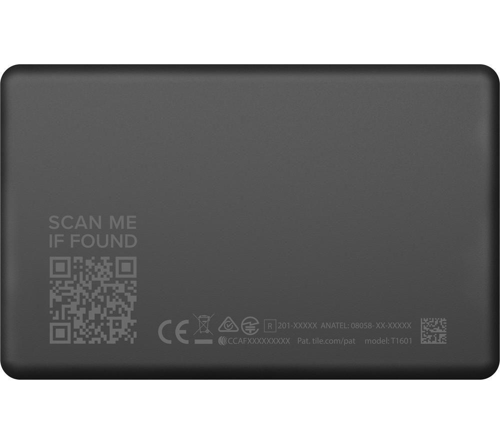 TILE Mate Essentials (2022) Bluetooth Tracker Bundle - Black, Pack of 4 image number 7 of 13