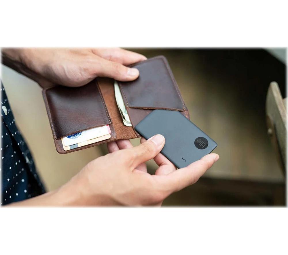 TILE Mate Essentials (2022) Bluetooth Tracker Bundle - Black, Pack of 4 image number 13 of 13