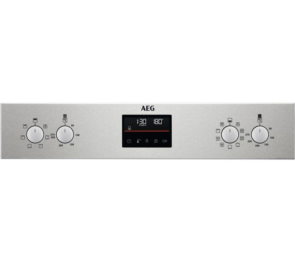 AEG SurroundCook DCB535060M Electric Double Oven - Stainless Steel image number 2 of 2