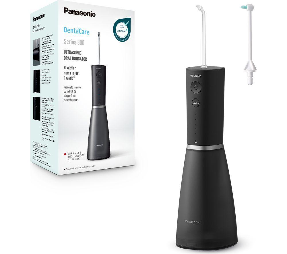 PANASONIC Series 800 EW-DJ86-K511 Ultrasonic Water Flosser - Black