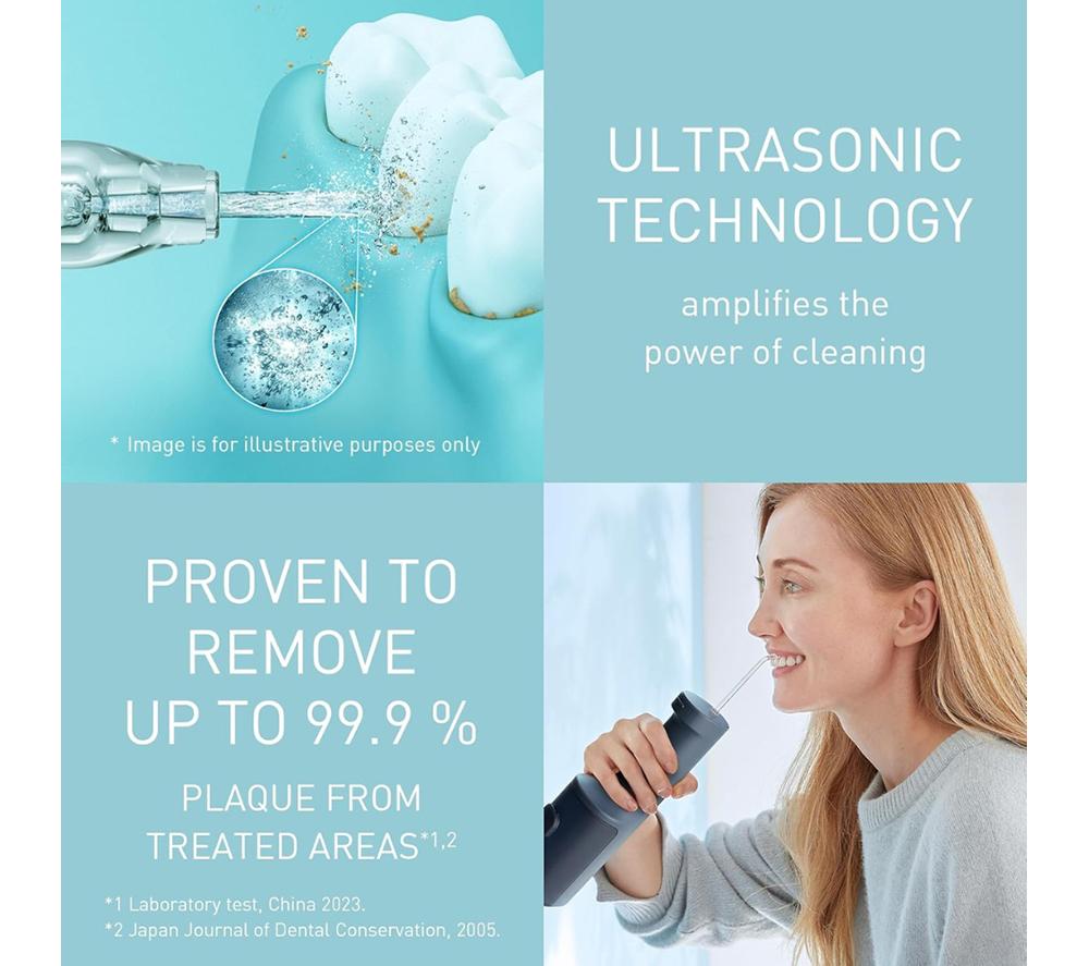 PANASONIC Series 600 EW-DJ66-A311 Ultrasonic Water Flosser - Navy image number 4 of 8