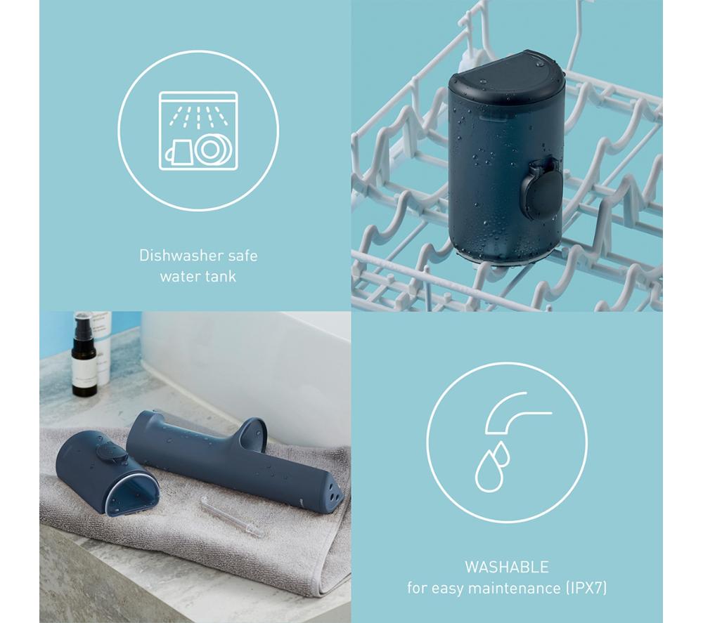 PANASONIC Series 600 EW-DJ66-A311 Ultrasonic Water Flosser - Navy image number 7 of 8