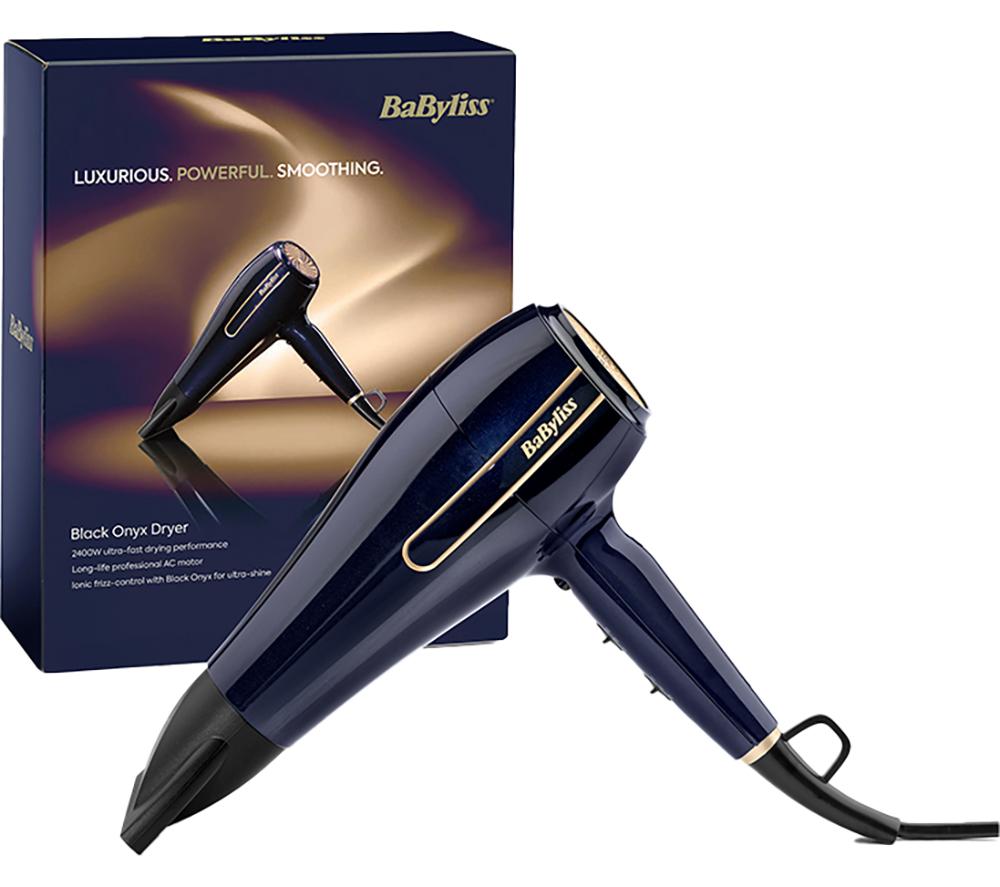 BABYLISS Onyx D524U Hair Dryer - Blue & Gold image number 7 of 7