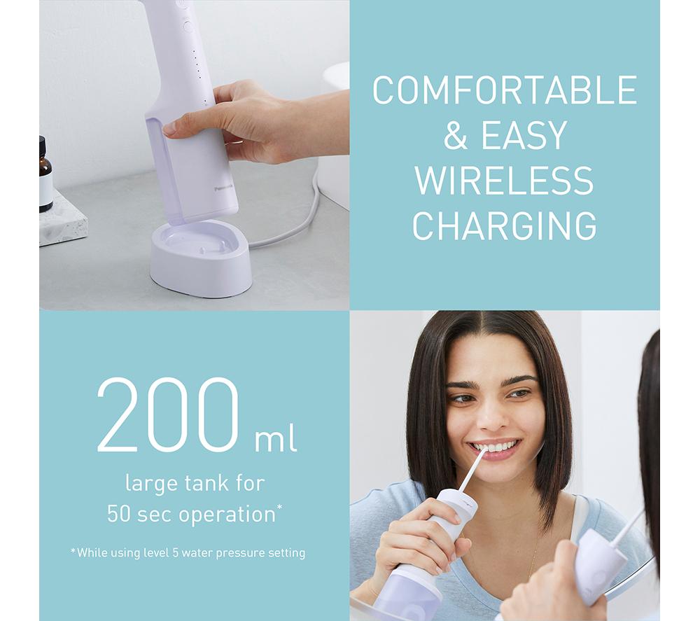 PANASONIC Series 300 EW-DJ26-V311 Water Flosser - Violet image number 6 of 8