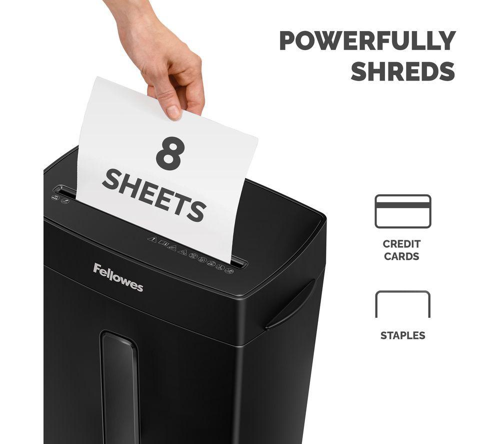 FELLOWES Powershred P-42C Cross Cut Paper Shredder image number 2 of 4