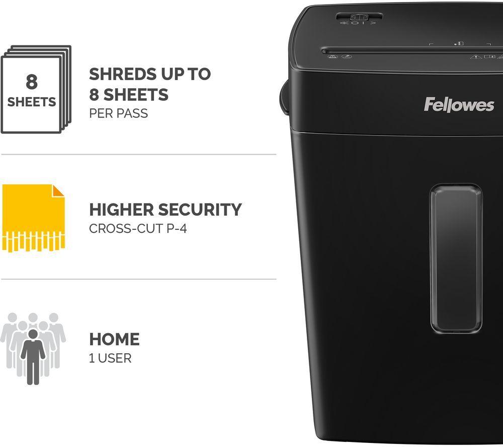 FELLOWES Powershred P-42C Cross Cut Paper Shredder image number 3 of 4