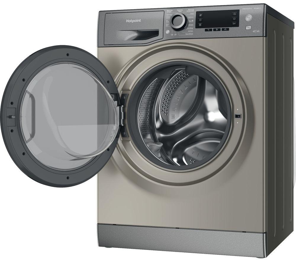 HOTPOINT ActiveCare NDD 86448 GDA 8 kg Washer Dryer - Graphite image number 2 of 4