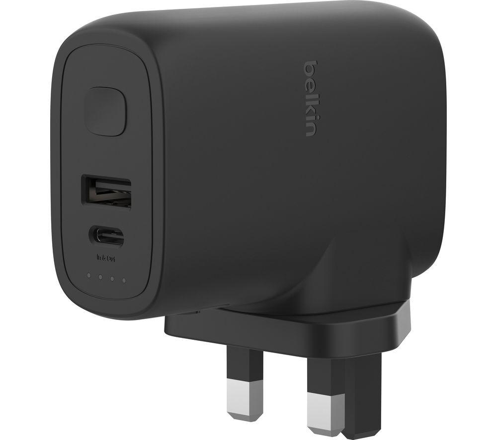 BELKIN BPZ003bt1MBK-B6 25 W USB Type-C Wall Charger with Power Bank - 1 m image number 2 of 4