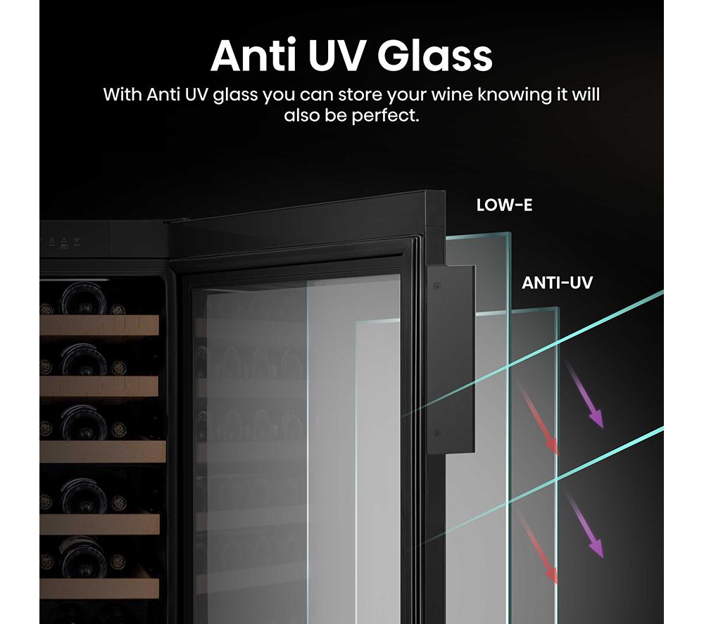 HISENSE RW3N132GSLF Wine Cooler - Black image number 9 of 13